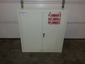 VWR Model 82006-882, 30-Gallon 2-Door Flammable Storage Cabinet